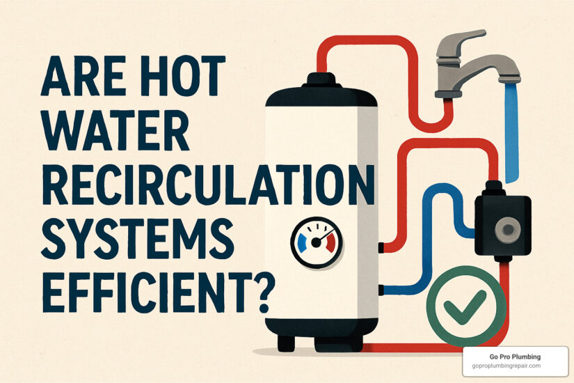 are hot water recirculation systems efficient