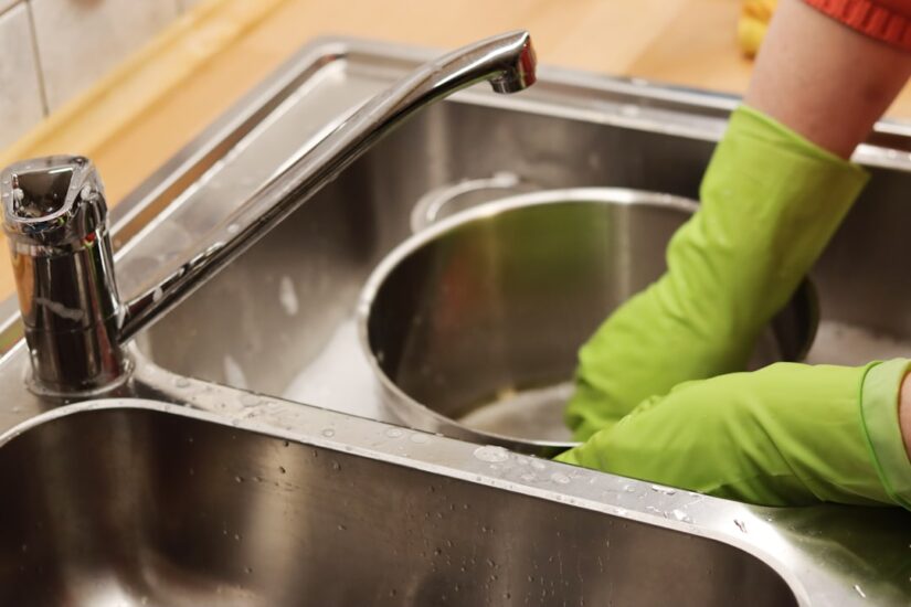 unblock dishwasher drain