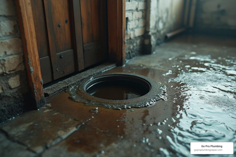 sewer backup cleaning services near me
