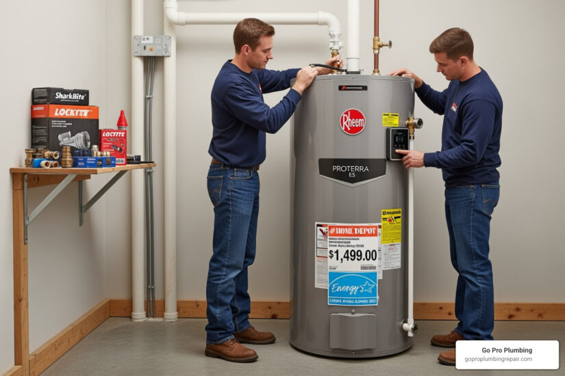 affordable water heater replacement