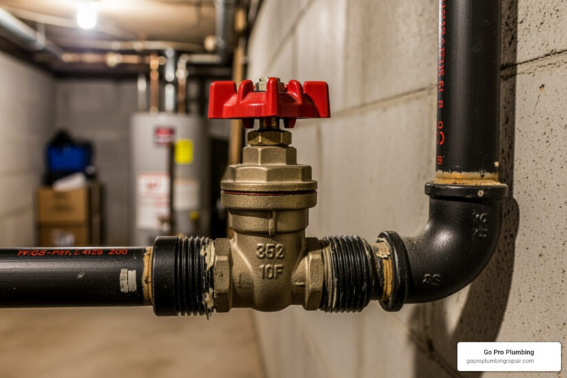 house gas line repair
