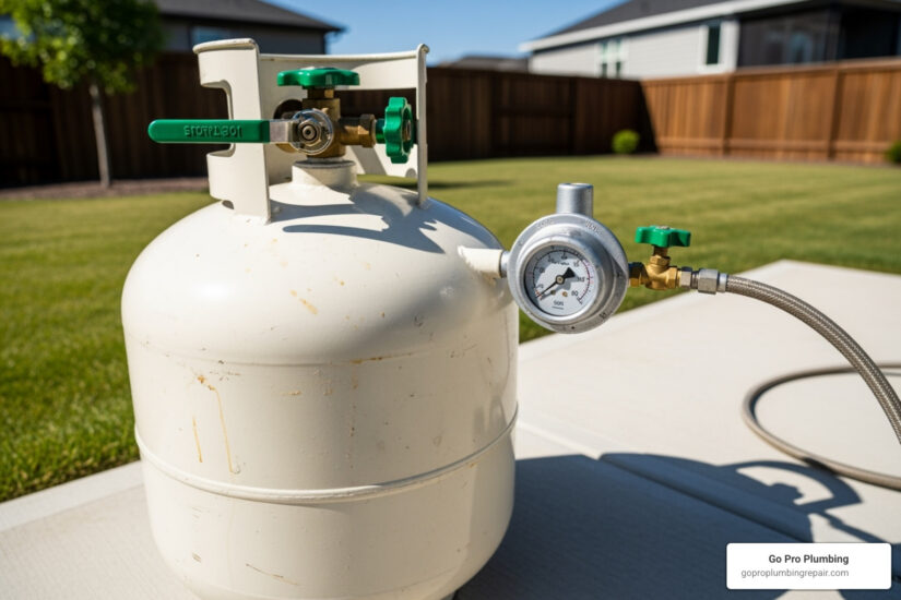 propane gas leak repair