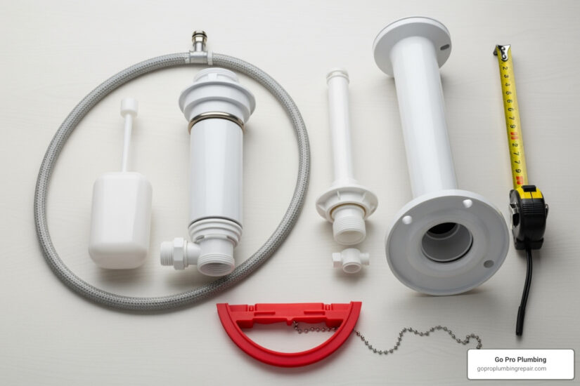 toilet flush kit