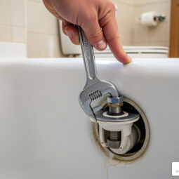 Bathtub drain replacement