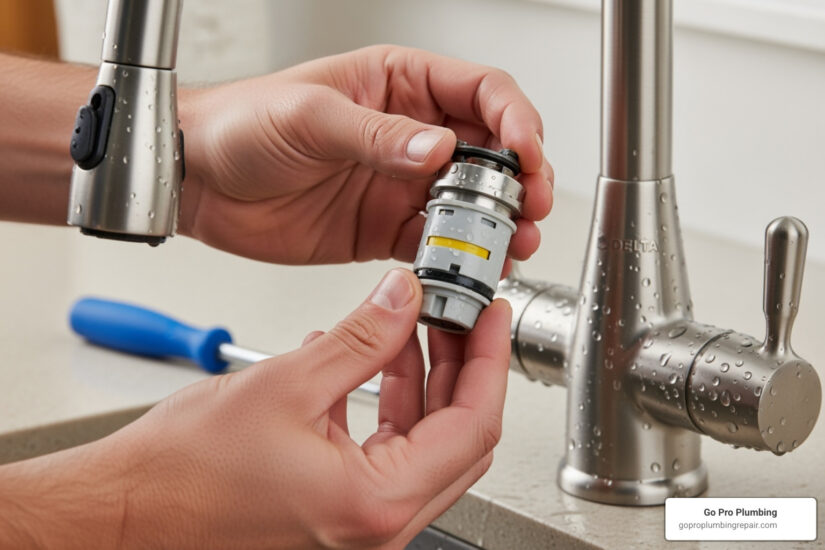 delta faucets cartridge replacement