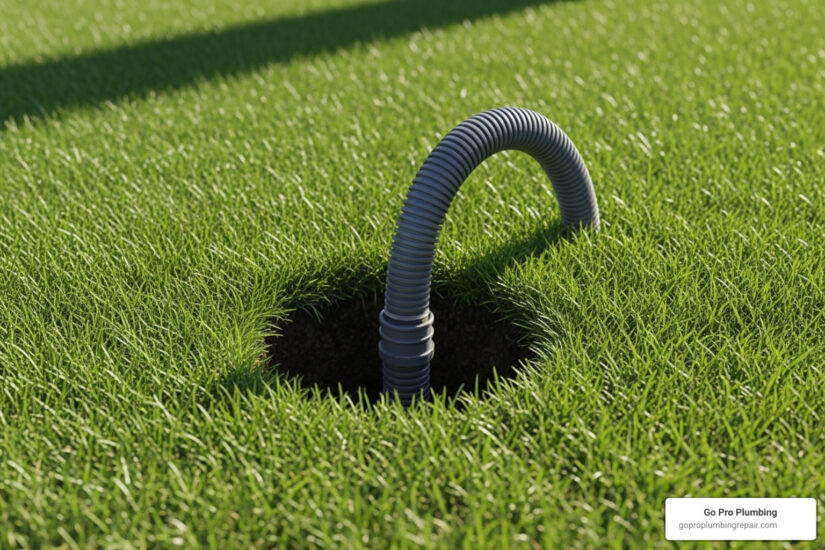 how does trenchless sewer line replacement work