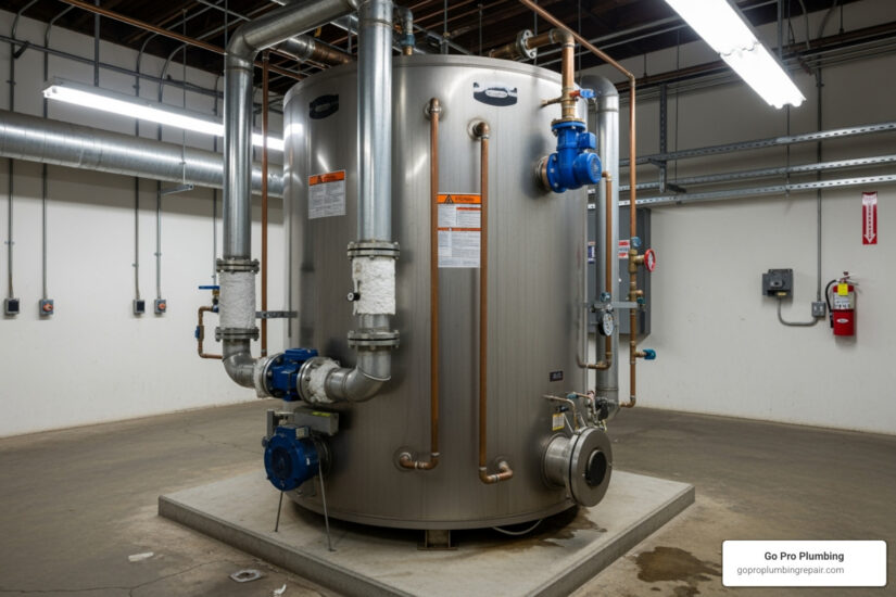 Commercial water heater