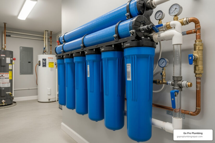 Water filtration systems