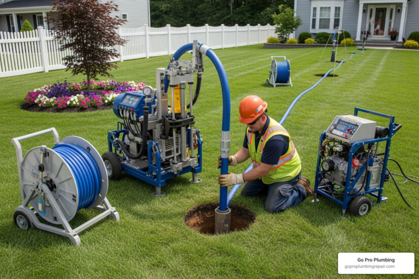 trenchless sewer replacement