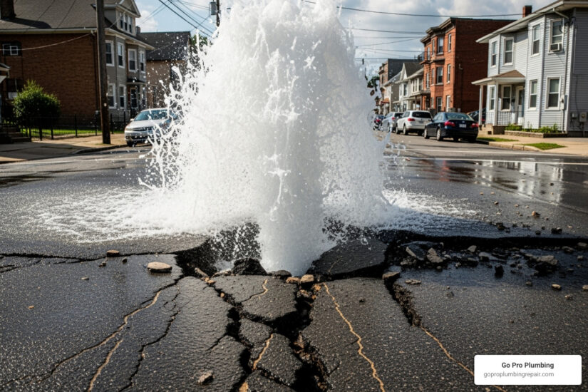 water main break detection