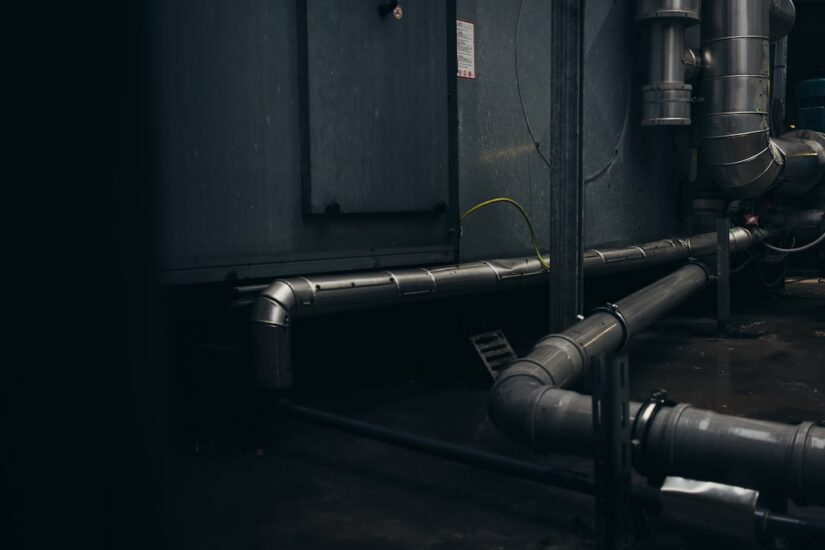 central heating pipe leak repair