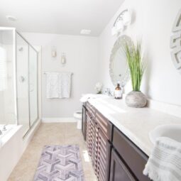 $500 bathroom makeover budget DIY refresh