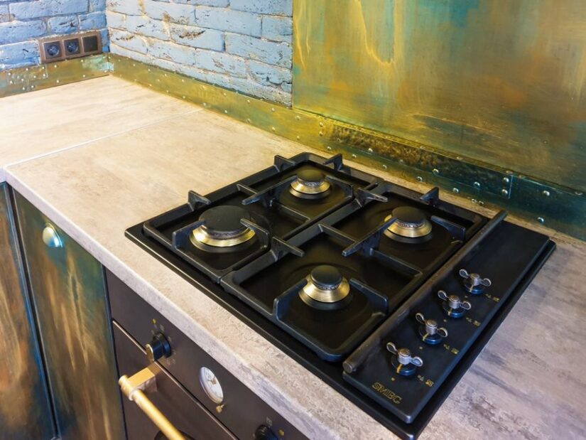 add gas line for stove