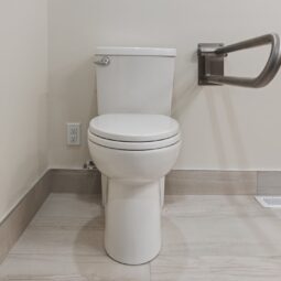 average cost for toilet replacement
