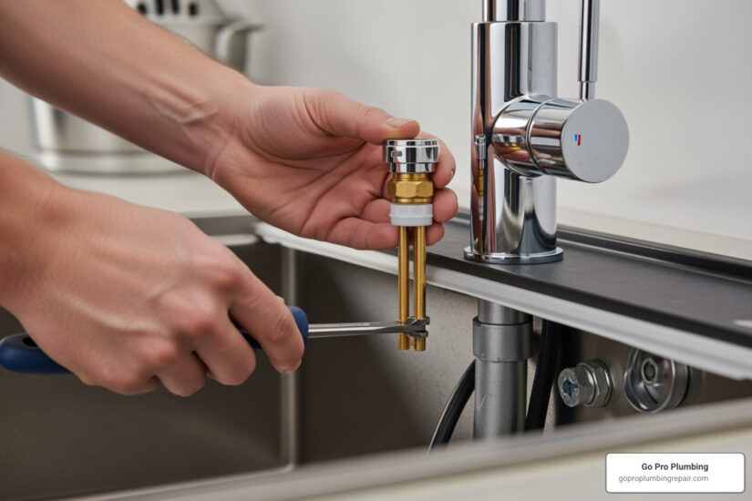 modern sink faucet installation - install sink faucet