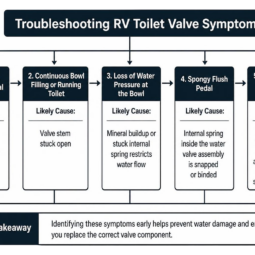 Image for Don’t Let Leaks Ruin Your Trip with Easy Camper Toilet Valve Replacement post