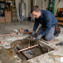 fixing a slab leak