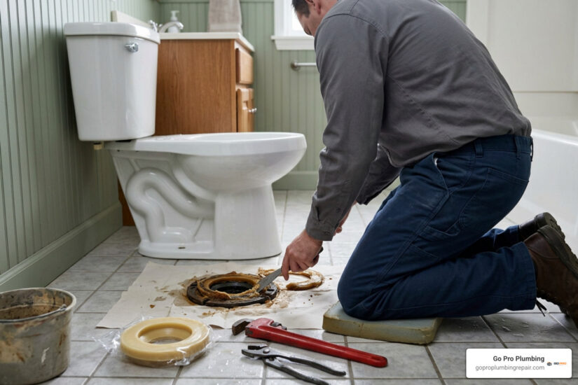 toilet wax ring replacement