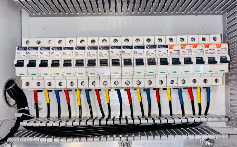 digital timer control box wiring and electrical layout