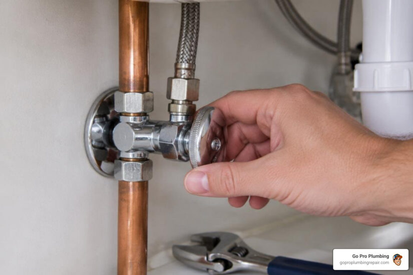 hot water valve replacement